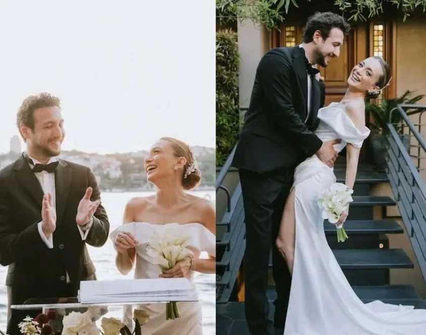 "Çukur"un aktrisası evləndi - FOTOLAR
